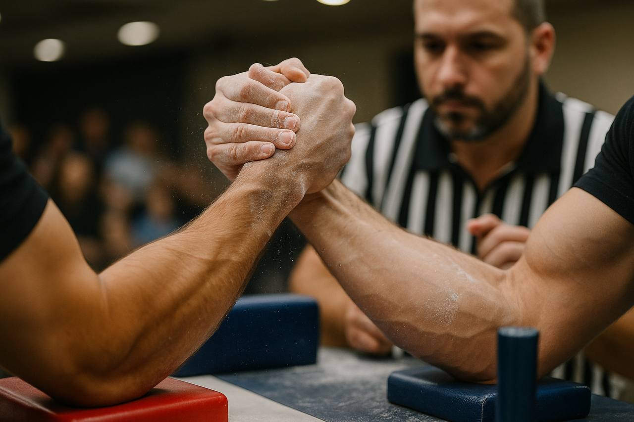 Соревнования по армрестлингу